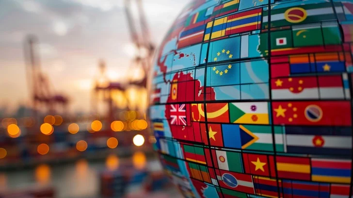 global trade representation stockcake